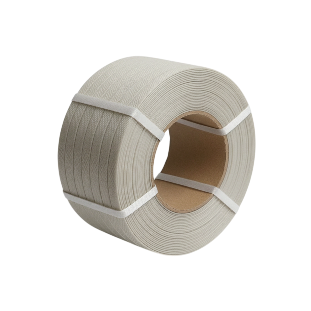 Milky White PP Polypropylene Strapping Rolls